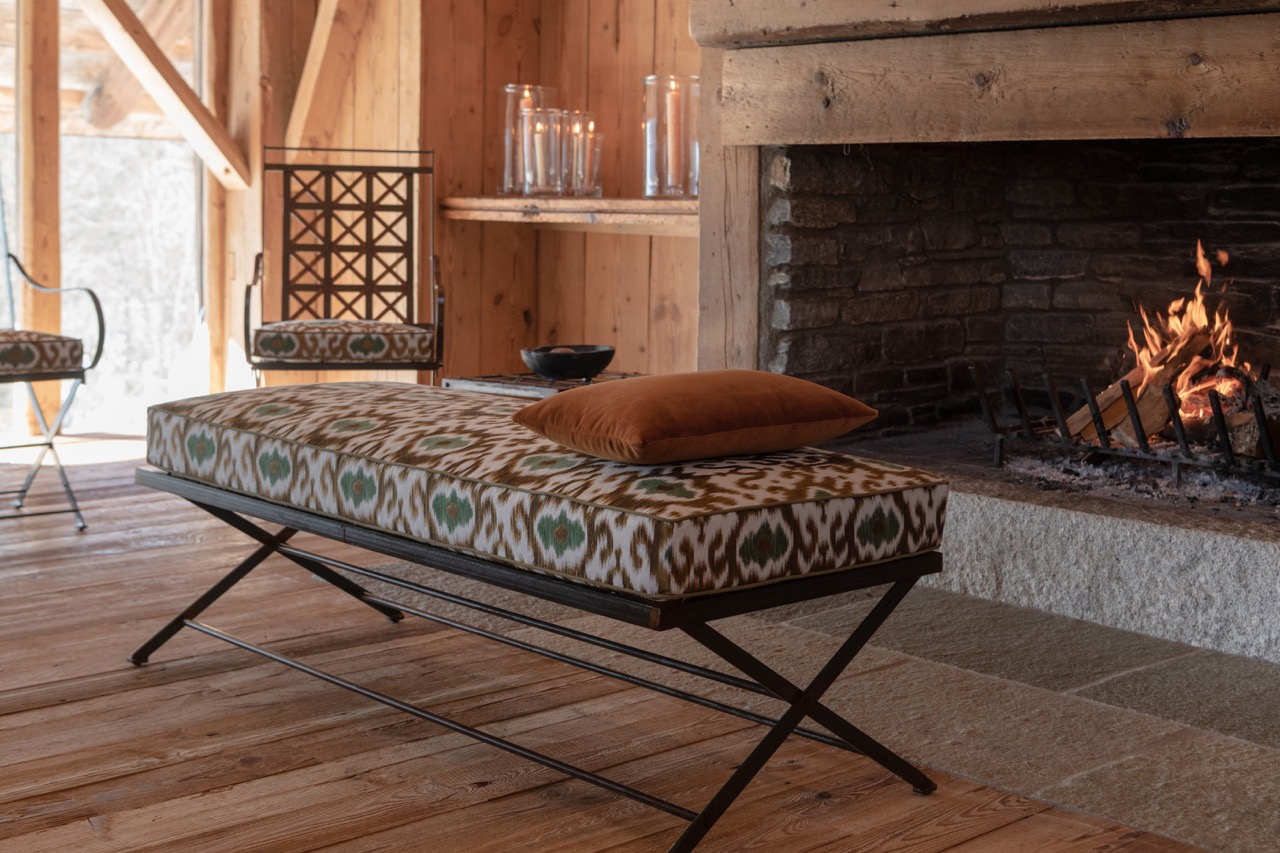 Hervé Baume HB8 Consulat Collection wrought-iron furniture, La Ferme du Passieu.