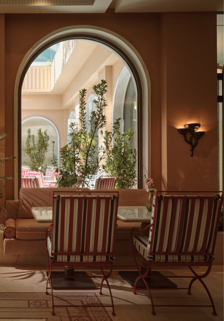Hervé Baume wrought-iron furniture, HB5 Antique Collection – Conrad Athens The Ilisian.