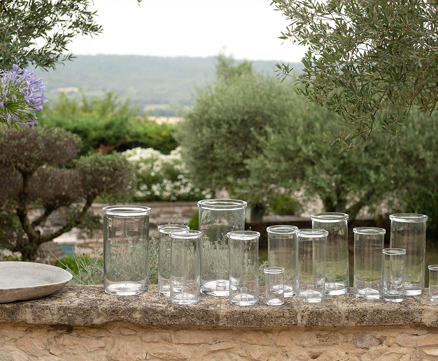 Photophores en cristal Hervé Baume, collection HB100